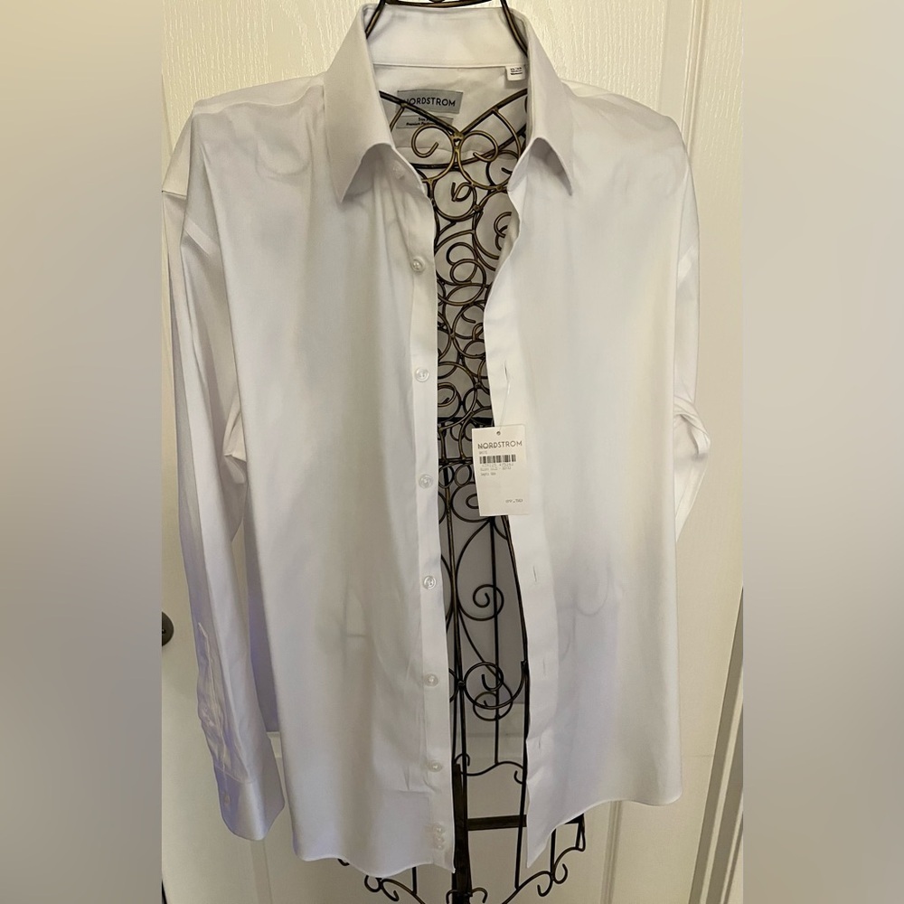 Nordstrom Men's Classic White Dress Shirt